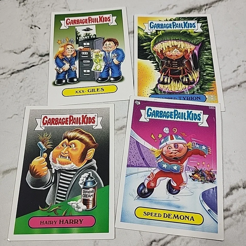 2016 Garbage Pail Kids Topps Lot Of 9‎ Cards 6 Stickers 15 Total Lot